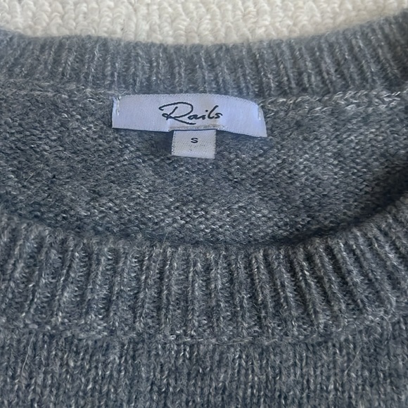 Rails Virgo Cashmere Blend Sweater in Bolted - Picture 5 of 7